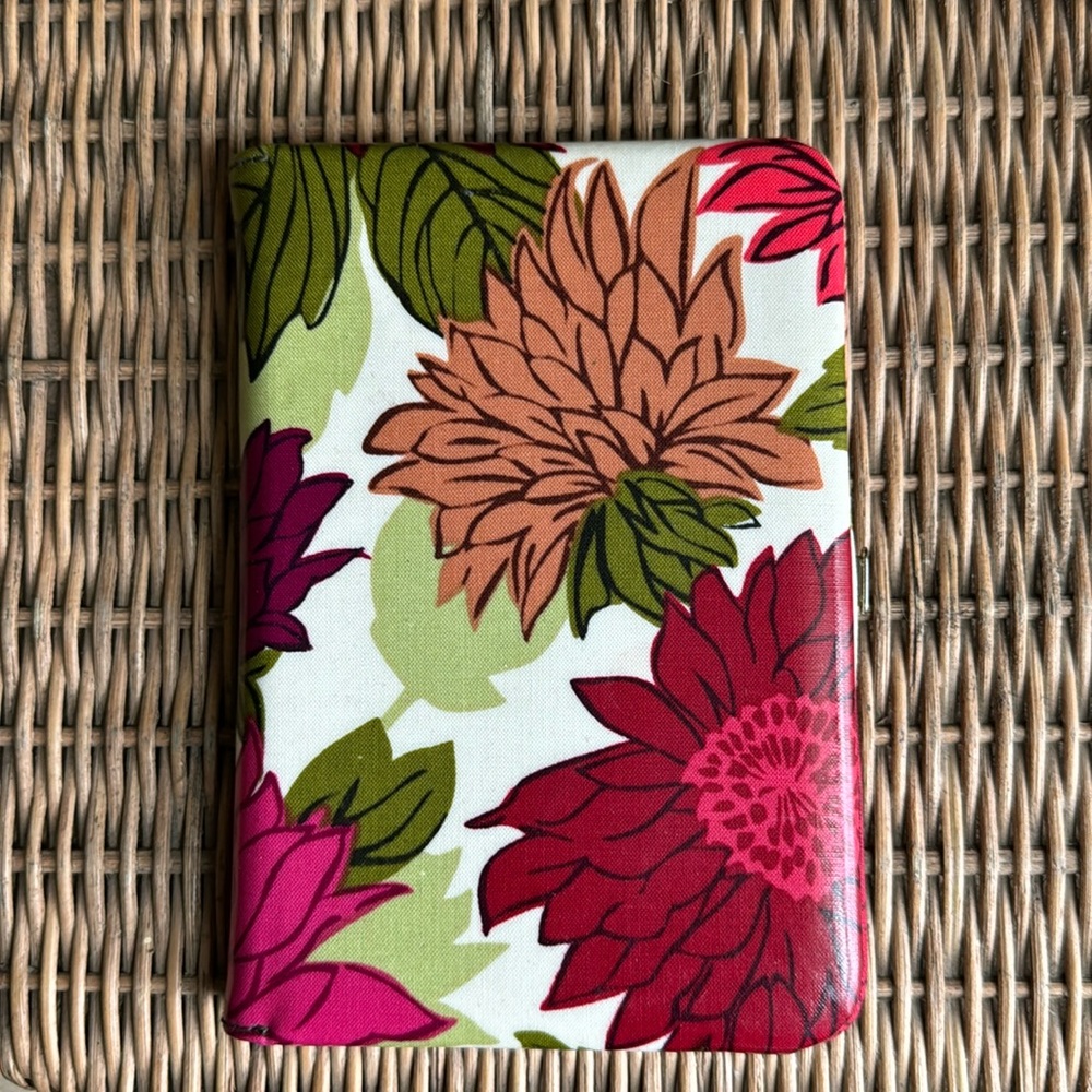 Vera Bradley Hello Dahlia photo book.